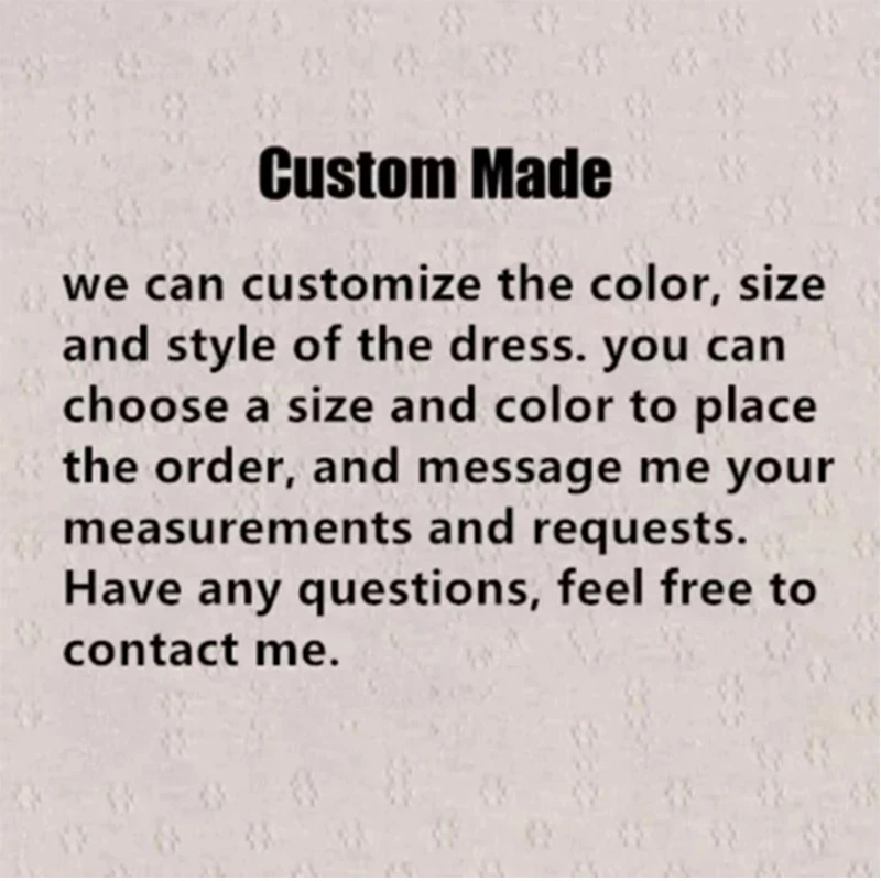 Custom Size