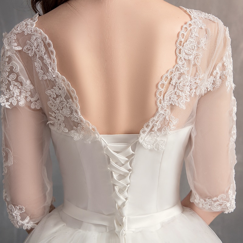 Long Lace Wedding Dress